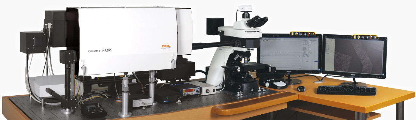 Laser Raman confocal microscope Confotec NR500
