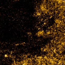 Рис.7a. Изображение, показывающее распределение кварца