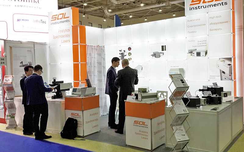 SOL instruments stand at Photonics 2016