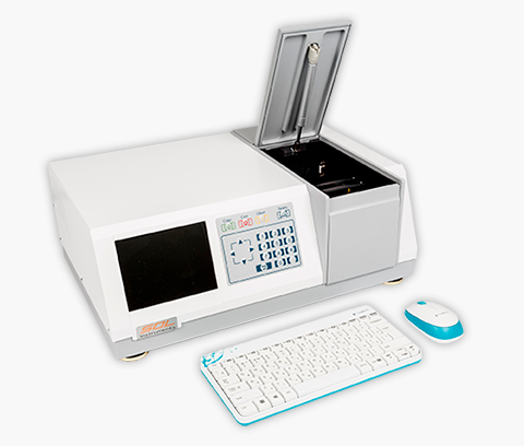 Spectrophotometer MC 122M with opened cover